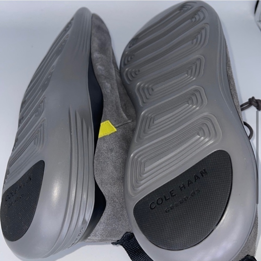 Cole Haan Mens Grandsport Size 9.5 C30758 Grey & Yellow. Never worn original box - Picture 5 of 8